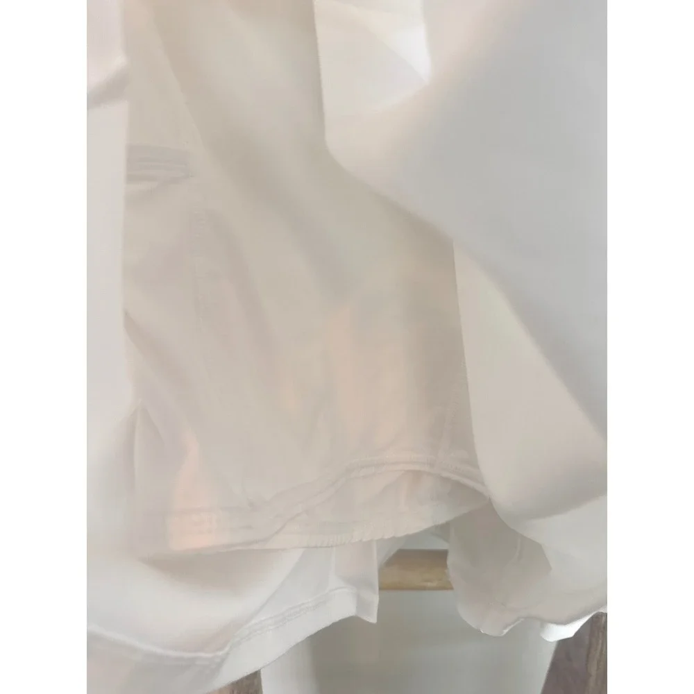 Lilly Pulitzer Luxletic Priska Skort UPF 50+ Resort White Tennis Golf Size 14